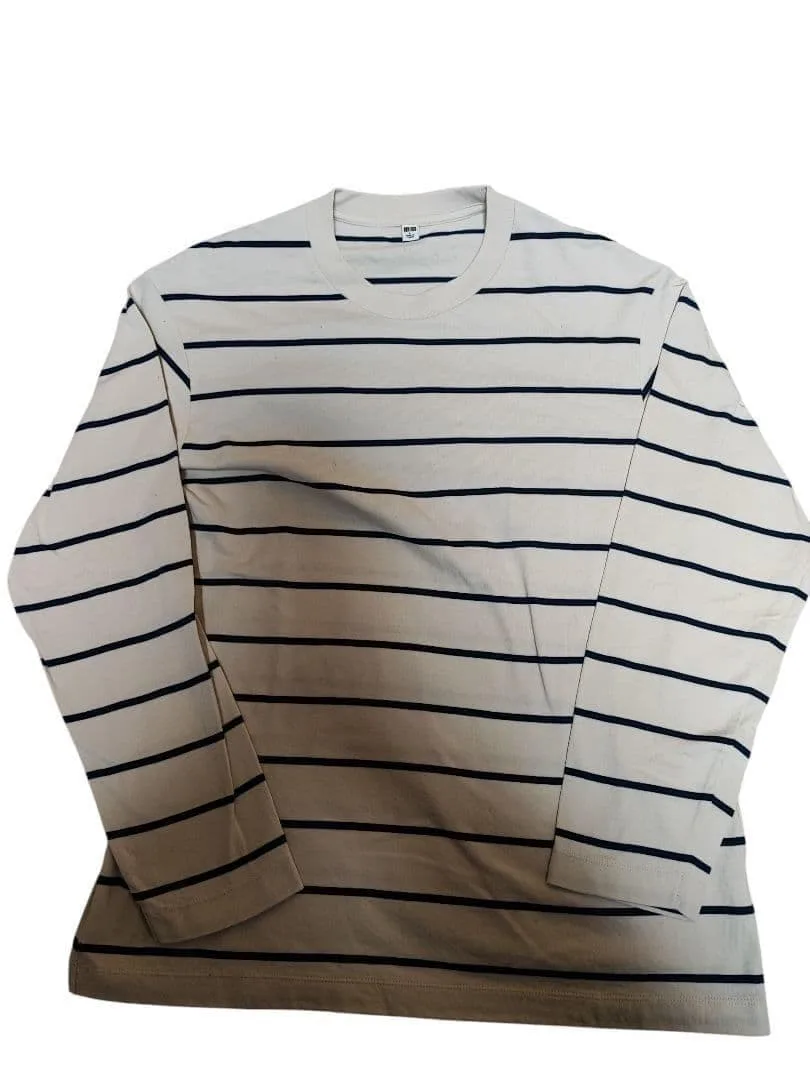 old UNIQLO ロンT 長袖 ボーダー 00s