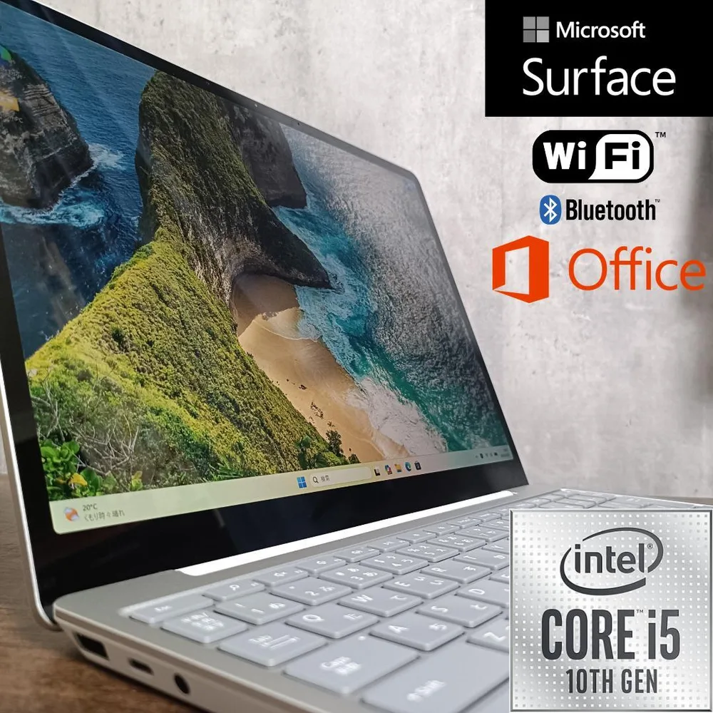 【美品】Surface Laptop Go core i5 オフィス n249