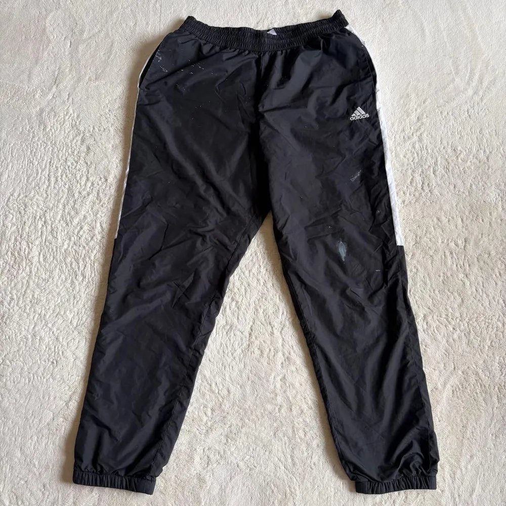 adidas アディダス ナイロンパンツ ジャージ ブラック