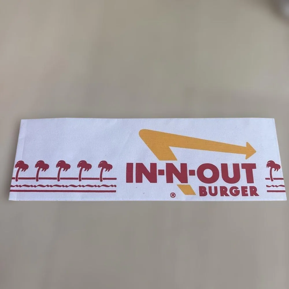 IN-N-OUT BURGER หมวกกระดาษ หมวกกระดาษ