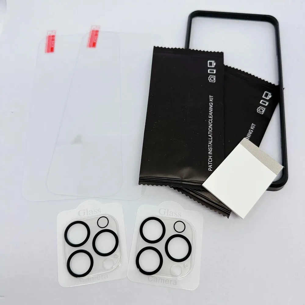 iPhone14Pro MAX ガラスフィルム2枚 カメラ保護レンズ2個