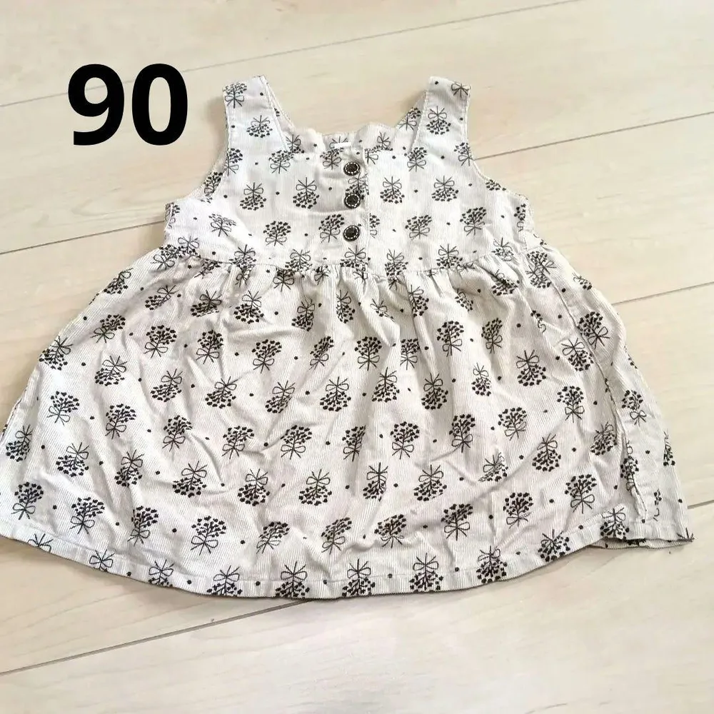 コーデュロイワンピース90cm