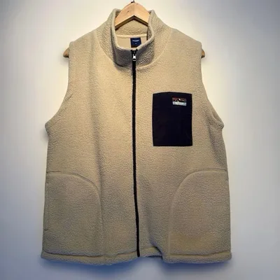 OUTDOOR PRODUCTS ボアベスト ベージュ サイズLL