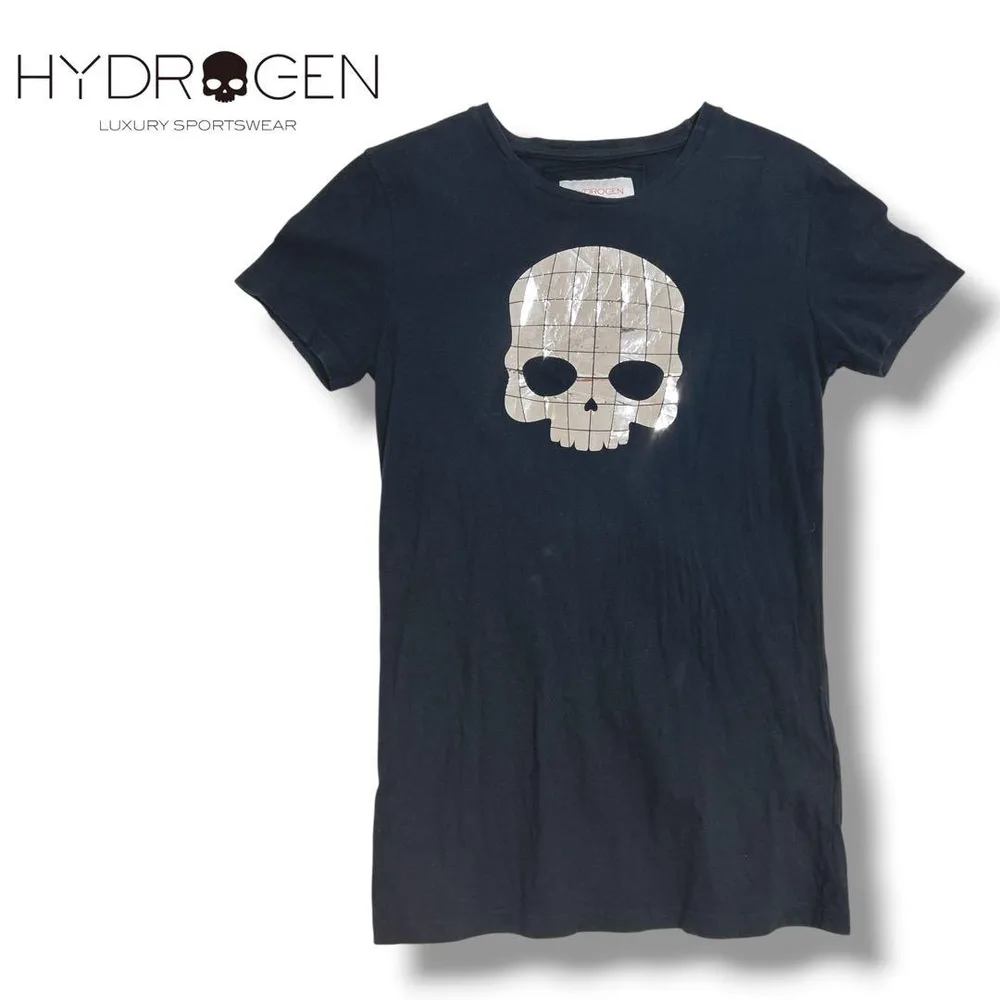 HYDROGEN スカルプリント Tシャツ