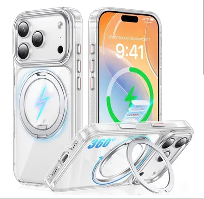 iPhone 17 Pro 用 ケース Magsafe対応 OURJOY クリア