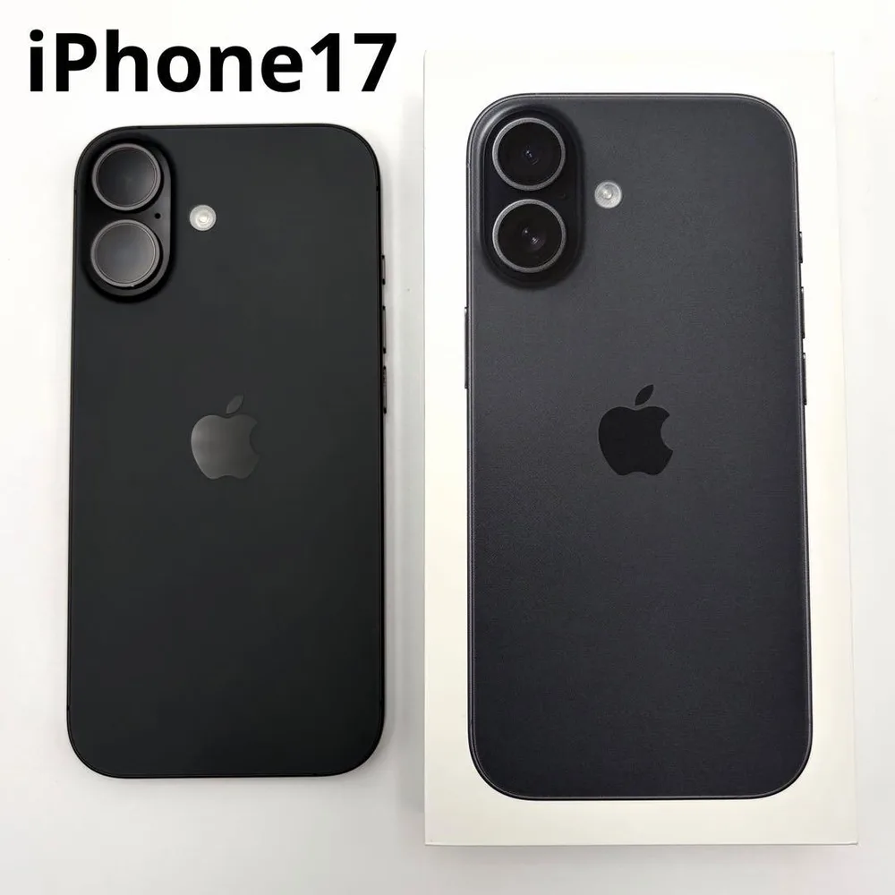 iPhone17 アイフォン17 256GB 黒 ブラック 本体 SIMフリー