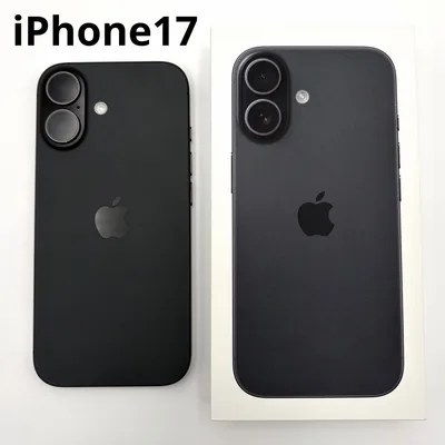 iPhone17 アイフォン17 256GB 黒 ブラック 本体 SIMフリー