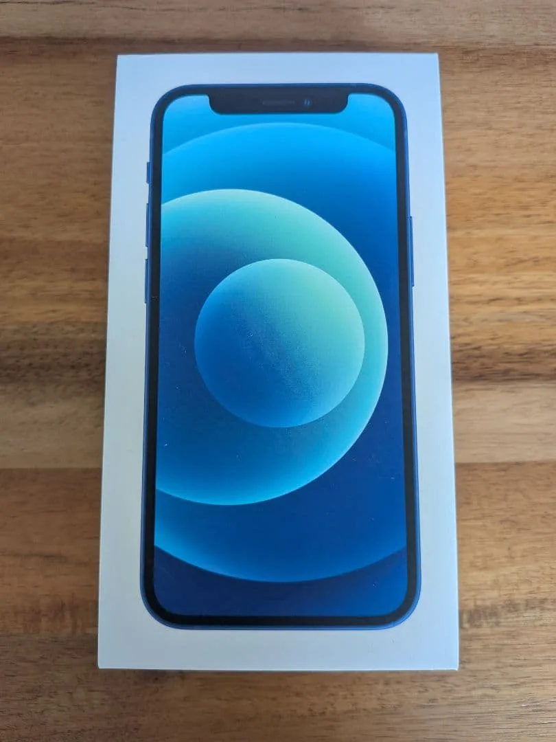 値下げ Apple iPhone 12 mini ブルー 本体