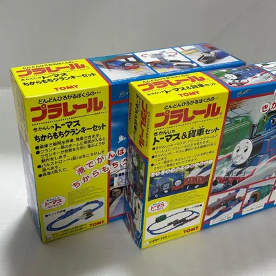 プラレール きかんしゃトーマス&貨車セット、ちからもちクランキーセット