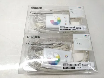 未使用品 IKEA DIODER LEDスティックライト 2個セット ■