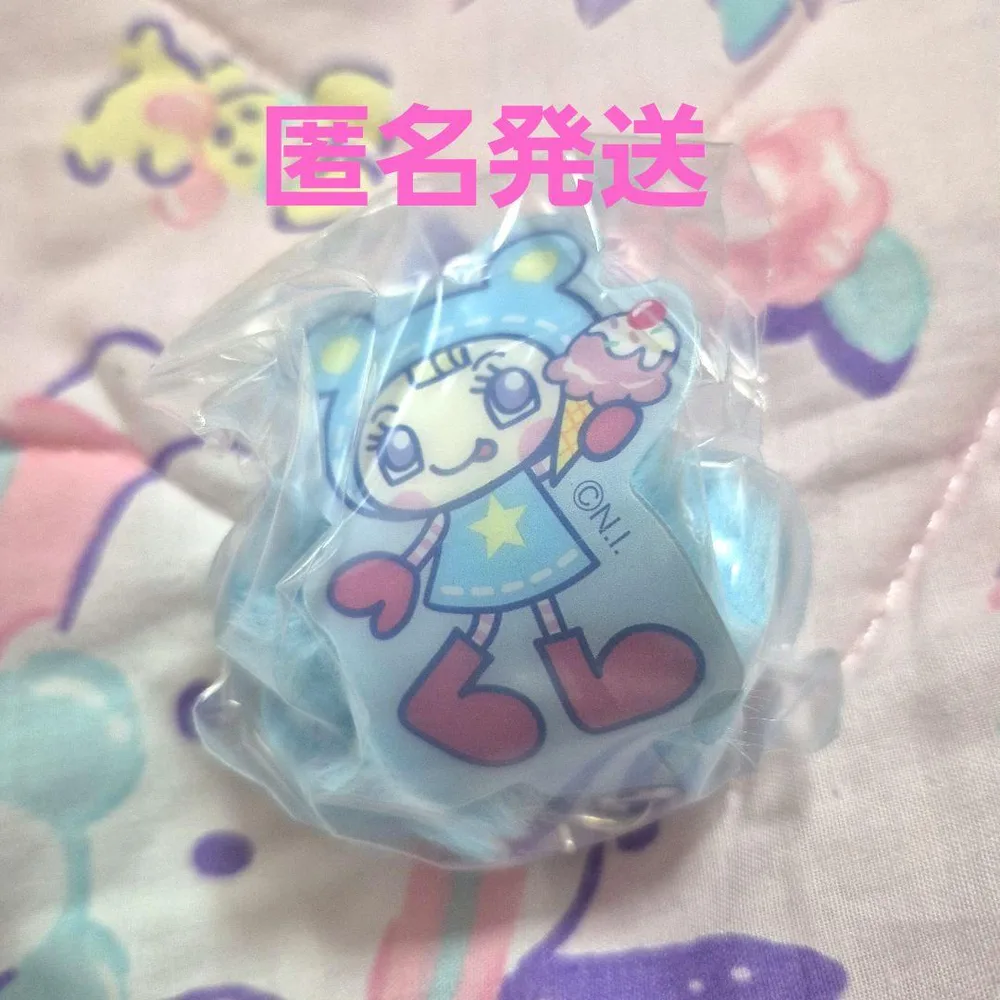 メゾピアノ ポンポンチャーム ブルーベリエちゃん