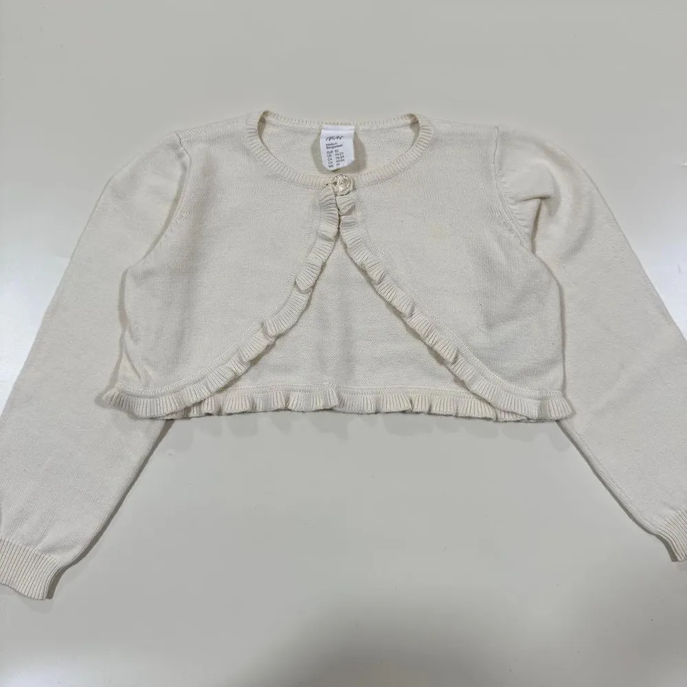 H&M ベビー ボレロ カーディガン ホワイト 92cm