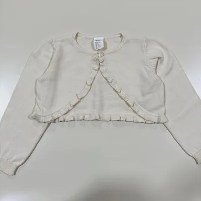 H&M ベビー ボレロ カーディガン ホワイト 92cm