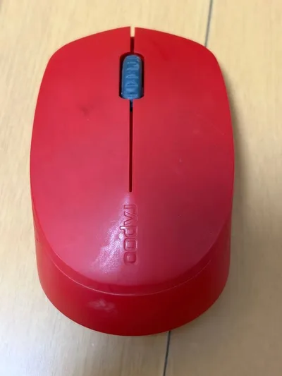 Rapoo M100 Silent 無線マウス Bluetooth接続専用レッド