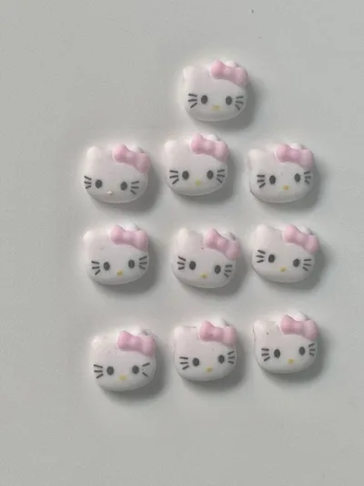 #195キャラクター型ネイルパーツ 10個セット
