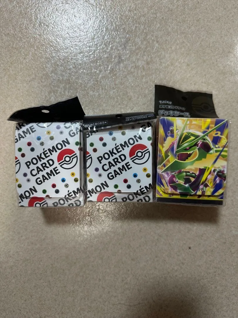 ポケモンカードゲーム デッキケース 3個セット