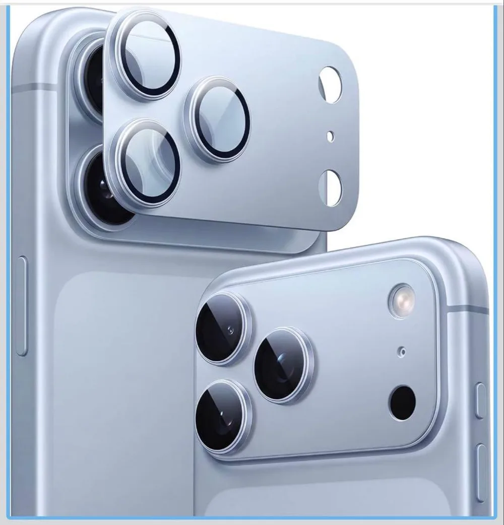 TORRAS iPhone 18 Pro用 レンズ保護カバー グレイシャ