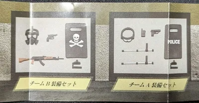 サバゲーコレクション チームA チームB 装備セット