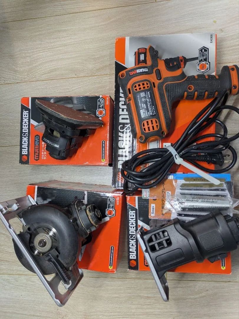 BLACK+DECKER マルチエボ 本体 サンダー 丸ノコ ジグソー