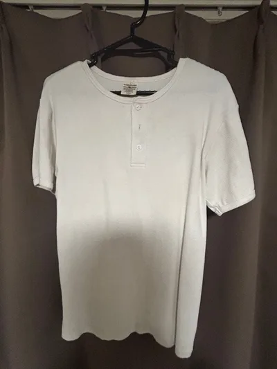 AVIREX USA ヘンリーネックTシャツ ホワイト