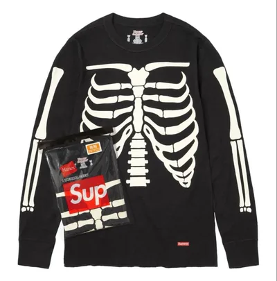 Supreme Hanes Bones Thermal Sサイズ 26 FW