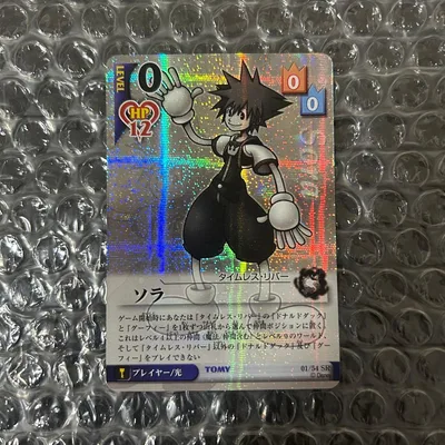 【希少】キングダムハーツ TCG ソラ タイムレス・リバー 01/54 SR