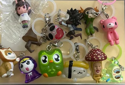 めじるしアクセサリー キーホルダー 19個セット まとめ売り ガチャ