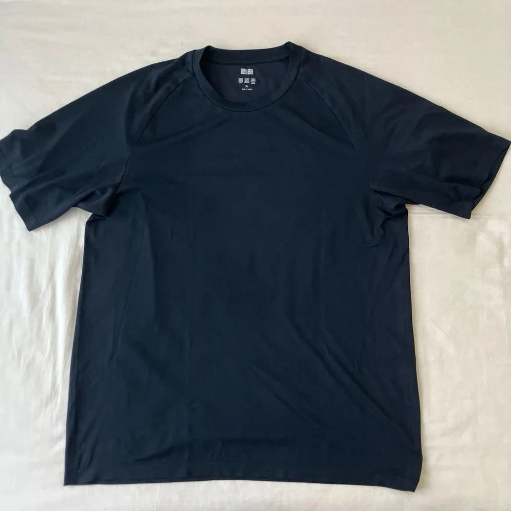 UNIQLO ドライEXTシャツ XL ブラック