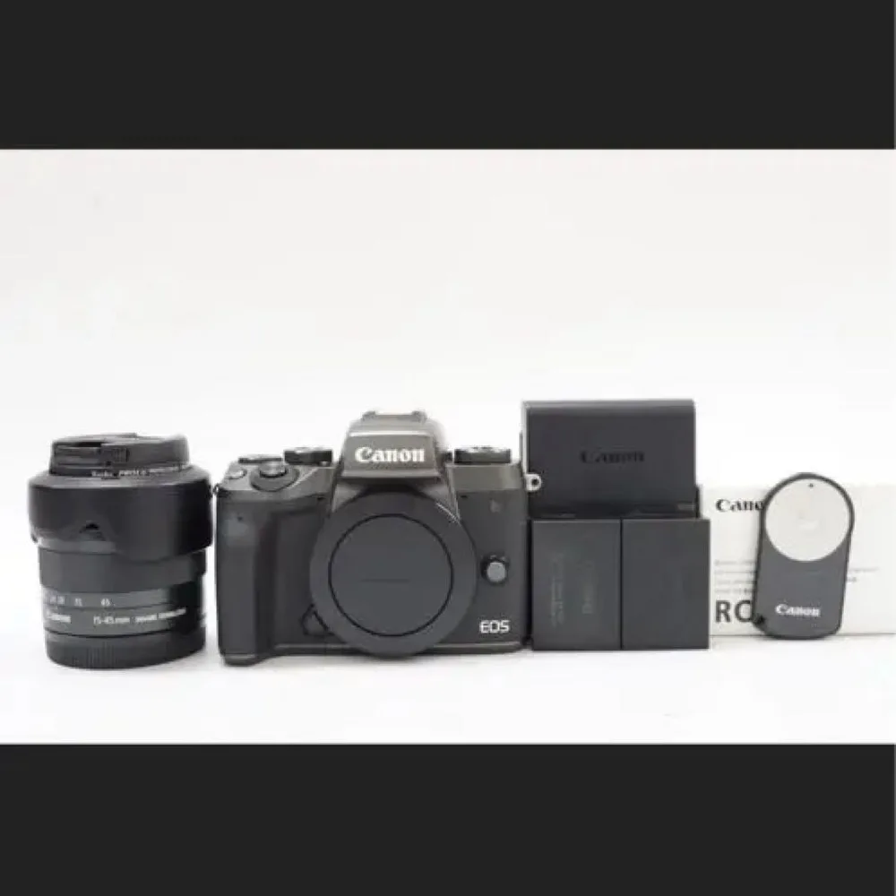 Canon EOS M5 ミラーレス一眼 本体 レンズキット