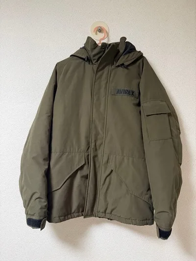 AVIREX オリーブ 中綿ジャケット