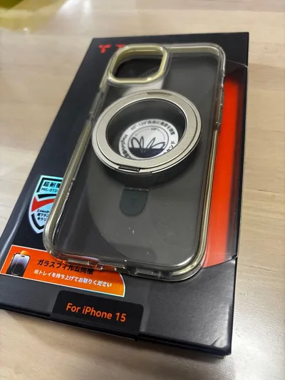 TORRAS iPhone 15ケース UPRO CASE O型リング回転クリア