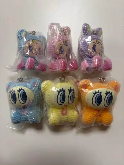 キャラクター マスコット キーホルダー 6個セット
