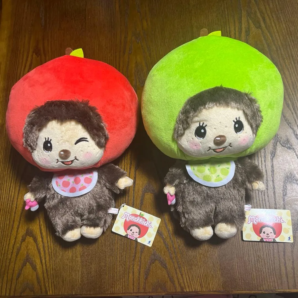 モンチッチ りんごBIGぬいぐるみ 2体セット