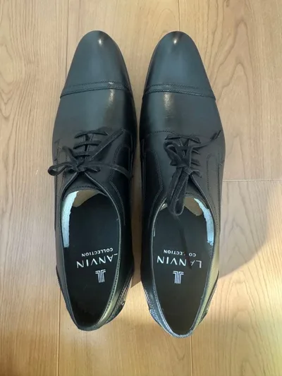 LANVIN COLLECTION メンズ ドレスシューズ ブラック
