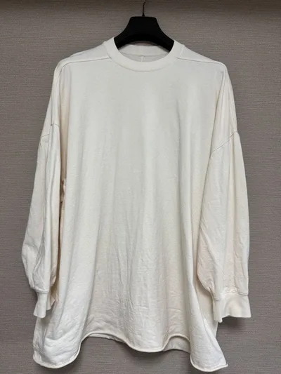 Rick Owens TOMMY LS T NATURAL UNI
