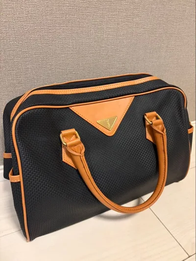 YVES SAINT LAURENT ボストンバッグ ブラック