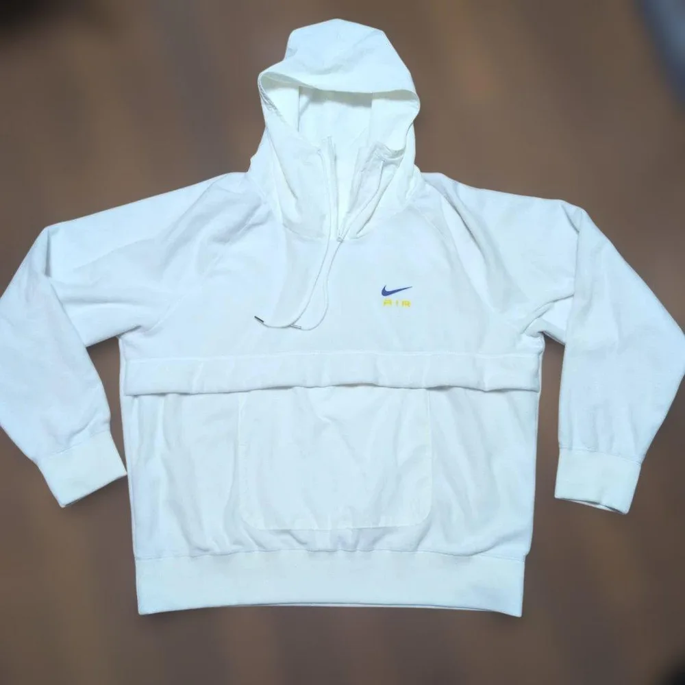NIKE ナイキ THERMA-FIT ビッグシルエットパーカー ホワイト XL