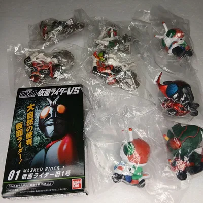 仮面ライダー ミニ フィギュア 9体組 未開封品 まとめ売り 旧1号他