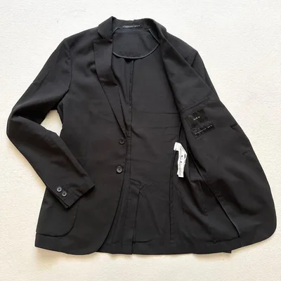 ZARA ザラ テーラードジャケット ブラック 黒 USA M L相当