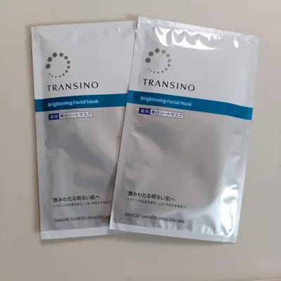 トランシーノ美白シートマスク Brightening FacialMask 2枚