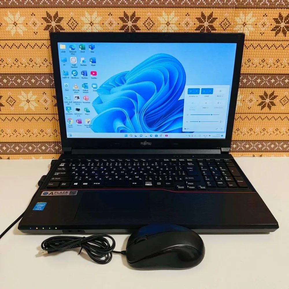 Y218 富士通ノートパソコンi5 SSD480G高速Windows11オフィス