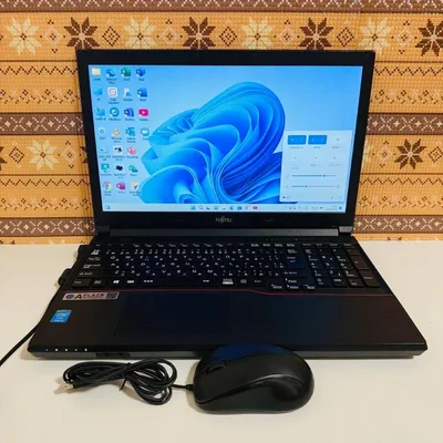 Y218 富士通ノートパソコンi5 SSD480G高速Windows11オフィス