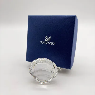 スワロフスキー SWAROVSKI 置物 ホタテ貝 833506 SCS限定