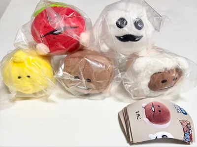 なめこ栽培キット ねそべりぬいぐるみ 全5種 フルコンプ 未開封