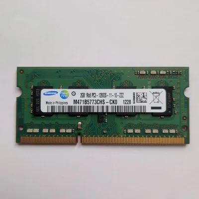 SAMSUNG ノートPC用メモリ 2GB PC3-12800S