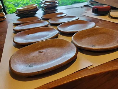 小皿 皿 ハンドメイド 8枚
