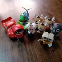 ディズニー ピクサー ミニフィギュア 8点セット