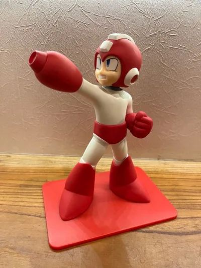 ロックマン 25周年フィギュア 赤 Rockman Mega Man