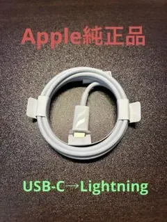 【新品未使用品】Apple iPhone 正規品 充電器 純正ケーブル