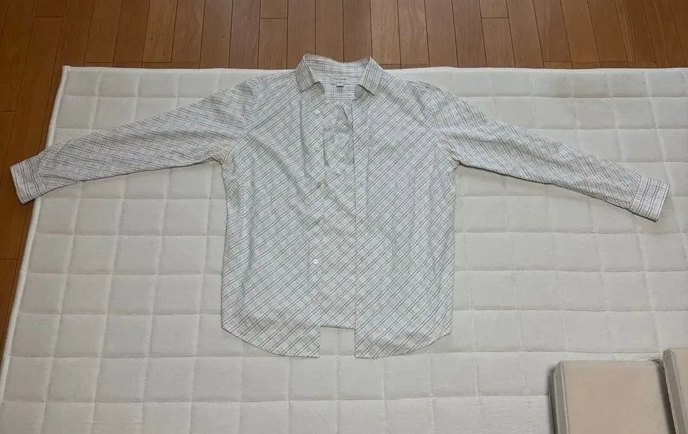 長袖シャツ チェック柄